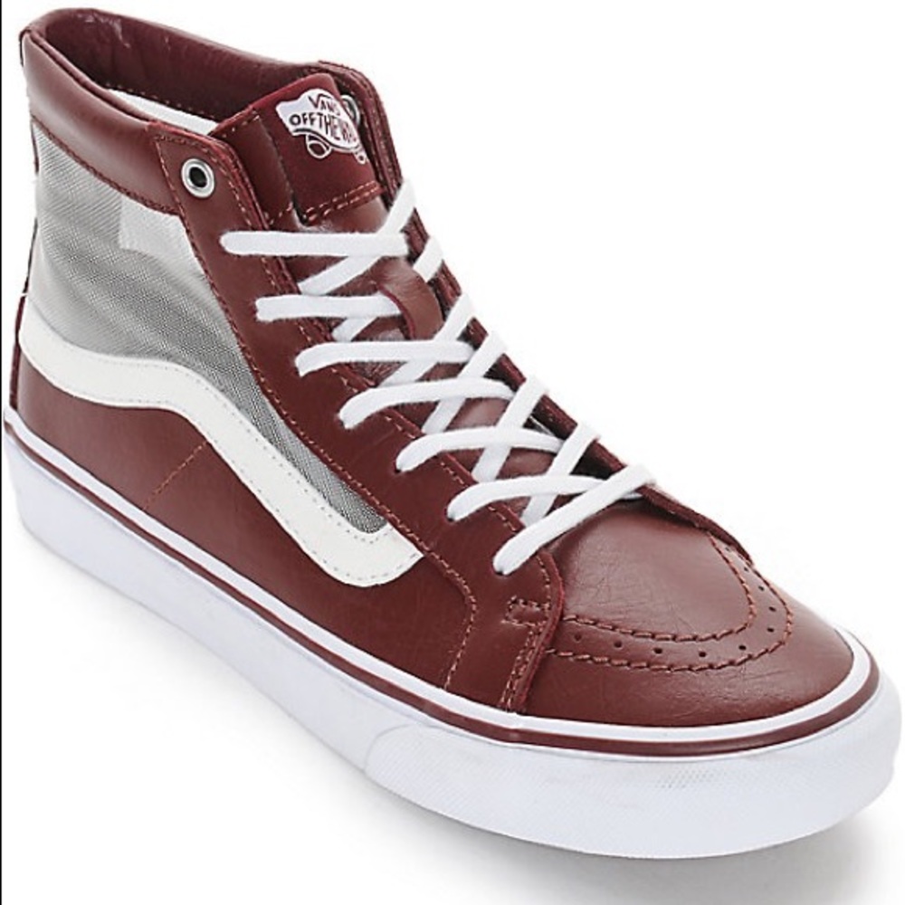 Vans high top Mesh Cutout Port Royal